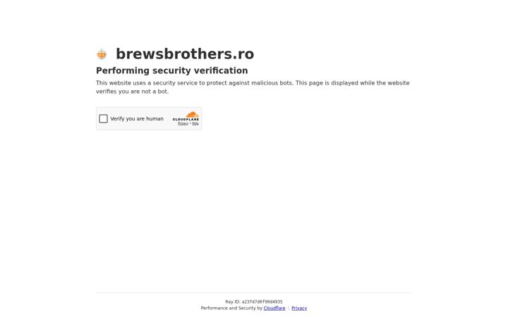 Screenshot of brewsbrothers.ro