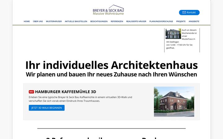 Screenshot of breyerundseckbau.de