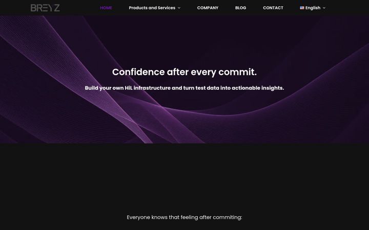 Screenshot of breyz.com