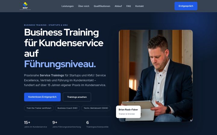 Screenshot of brf-business-coaching.de