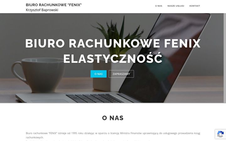 Ekraanipilt saidist brfenix.pl