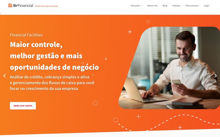 Screenshot of brfinancial.net