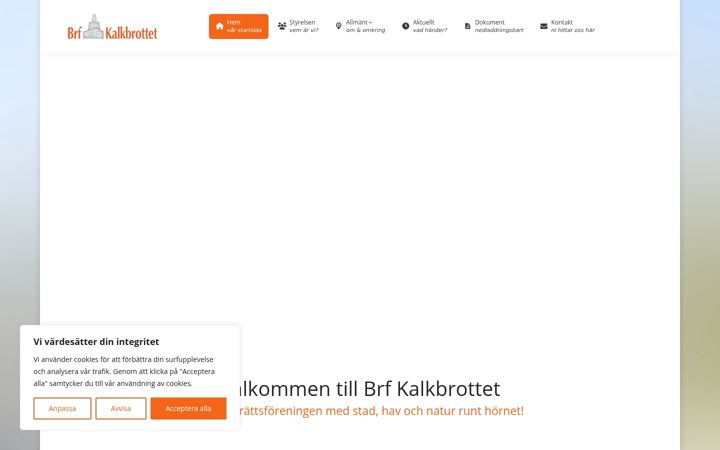 Capture d'écran de brfkalkbrottet.se