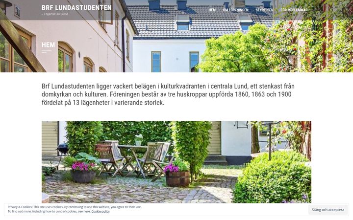 Zrzut ekranu brflundastudenten.se