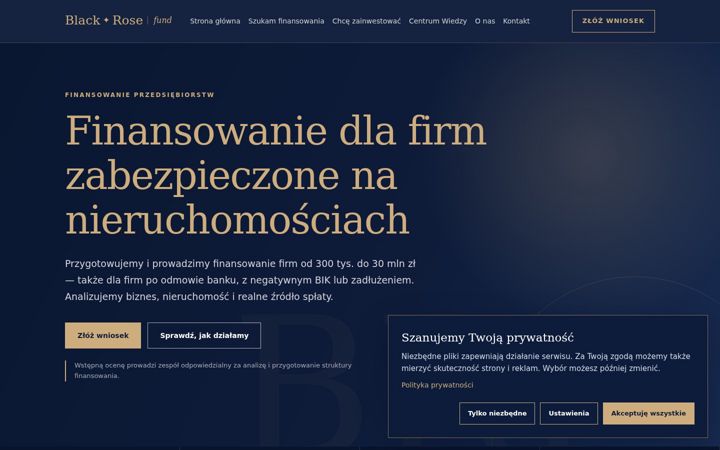 Screenshot of brfund.pl