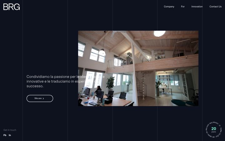 Screenshot of brgcom.it
