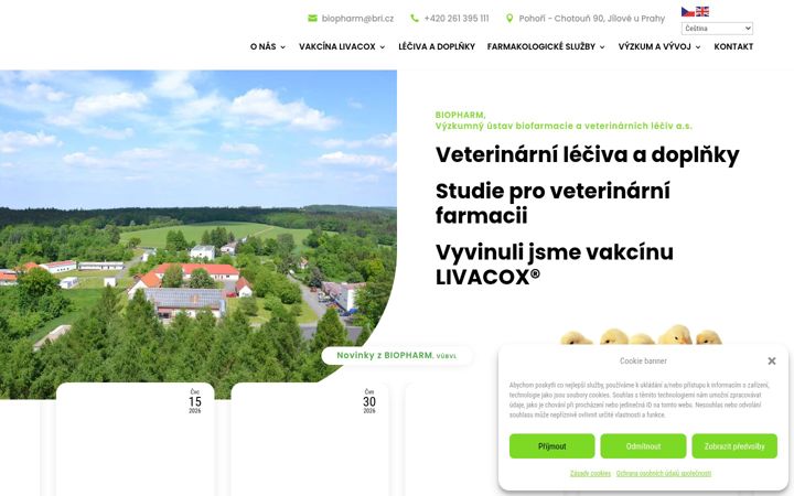 Screenshot of bri.cz