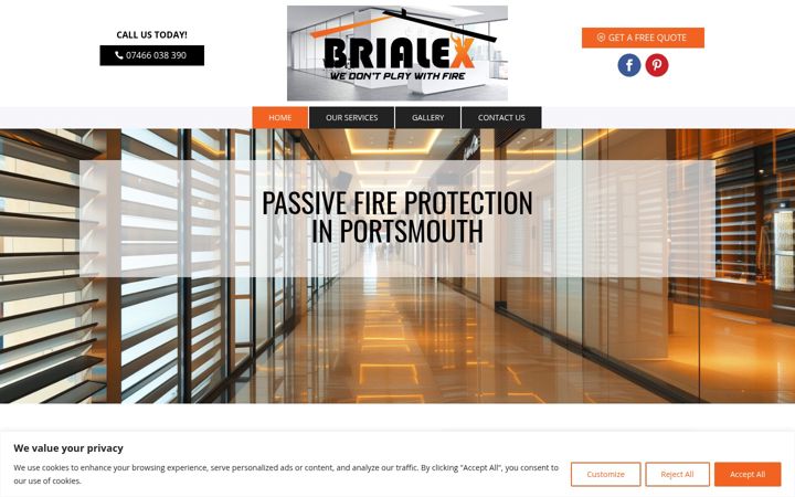 Screenshot of brialex.co.uk