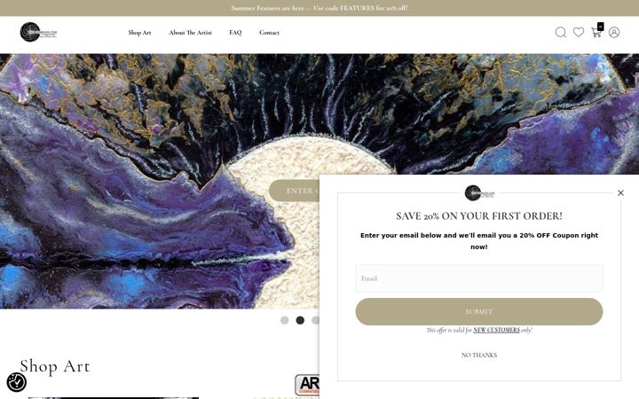 Screenshot of briancmears.com