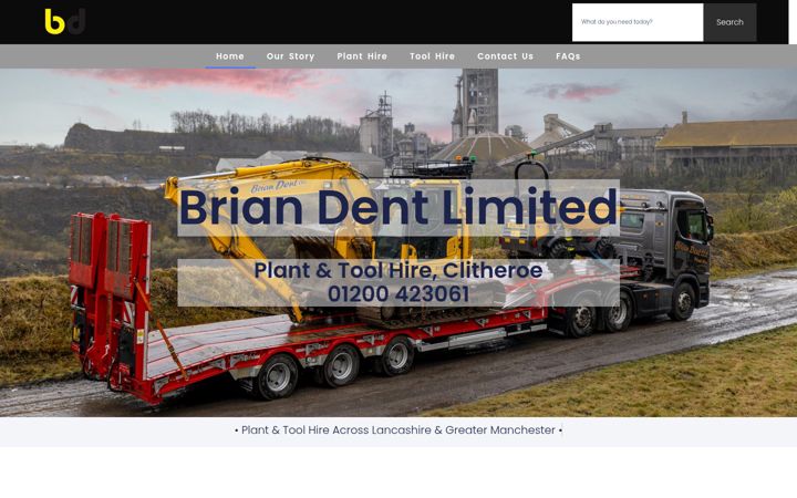 Screenshot ta' briandentltd.co.uk