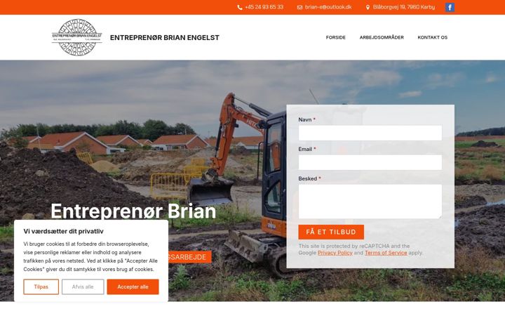 Screenshot of brianengelst.dk