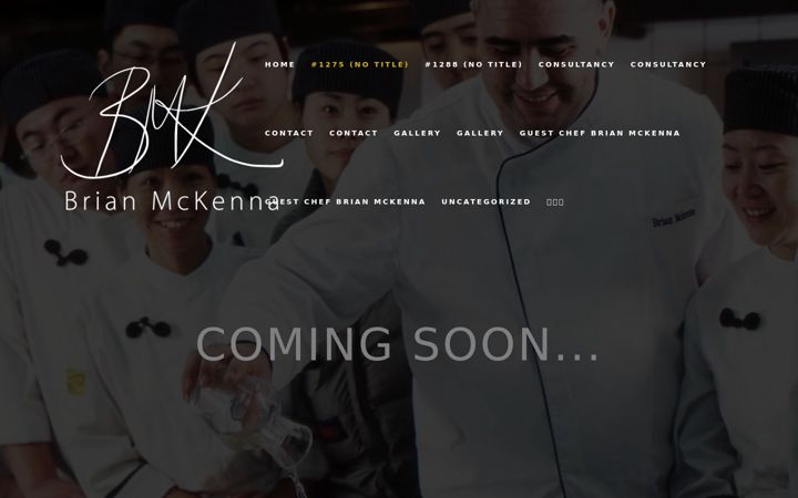Screenshot of brianmckenna.co.uk