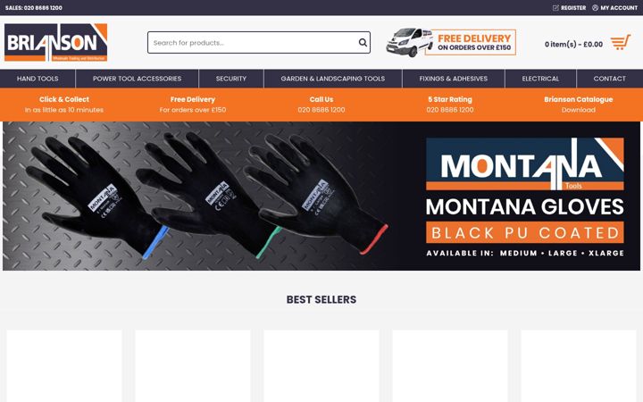 Screenshot of brianson.co.uk