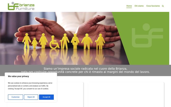 Screenshot of brianzafurniture.com
