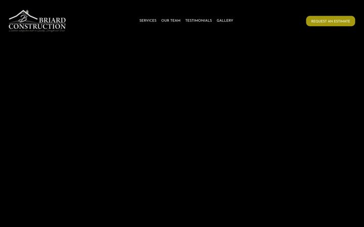 Screenshot of briardconstruction.com