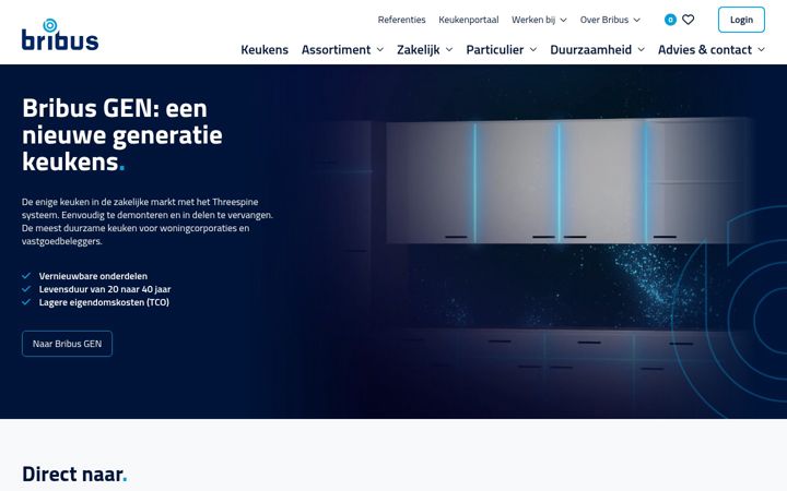 Screenshot of bribus.nl