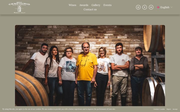 Screenshot of briccenciurio.com