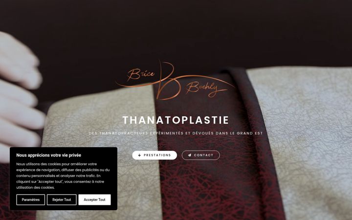 Screenshot of brice-boehly.com