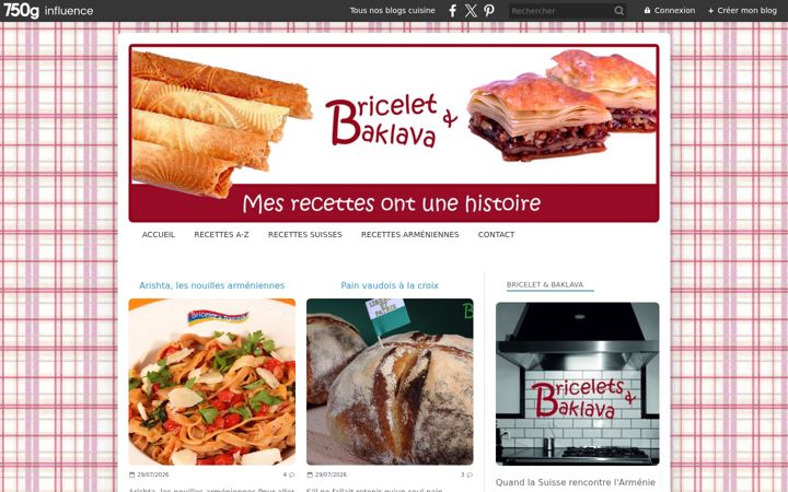 Screenshot of briceletbaklava.ch
