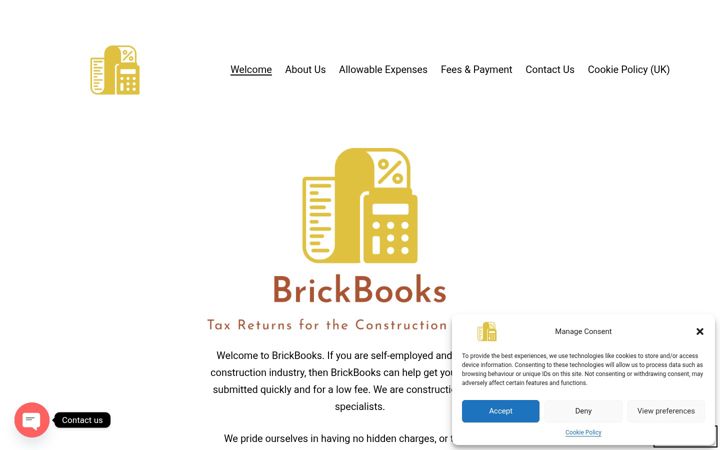 Екранна снимка на brick-books.co.uk