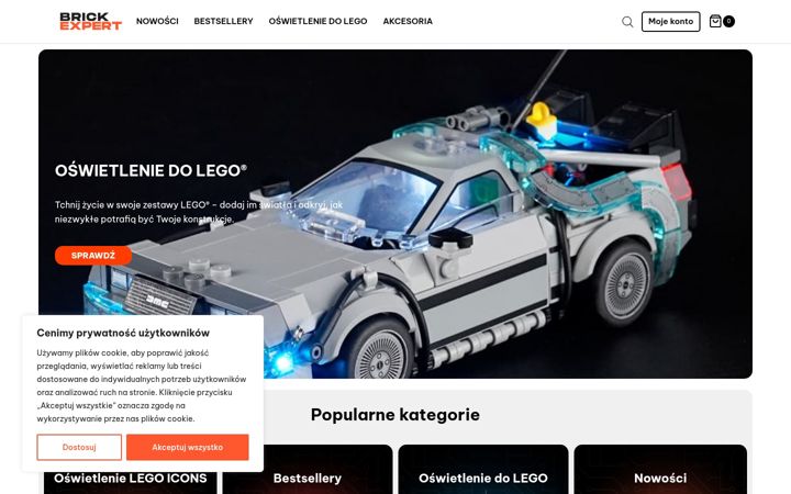 Screenshot of brick-expert.com