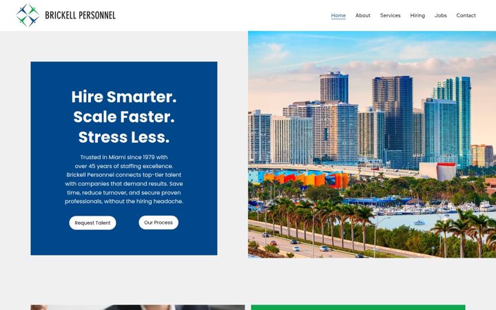 Screenshot of brickellpersonnel.com