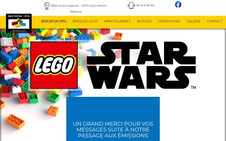 Screenshot of brickfun-1974.fr
