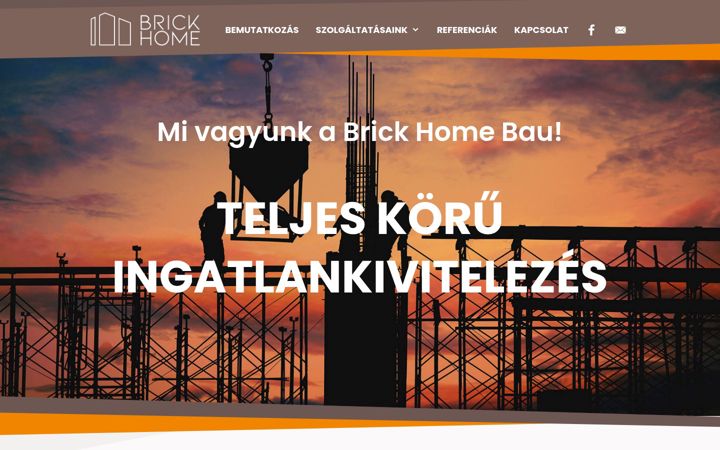 Screenshot of brickhome.hu