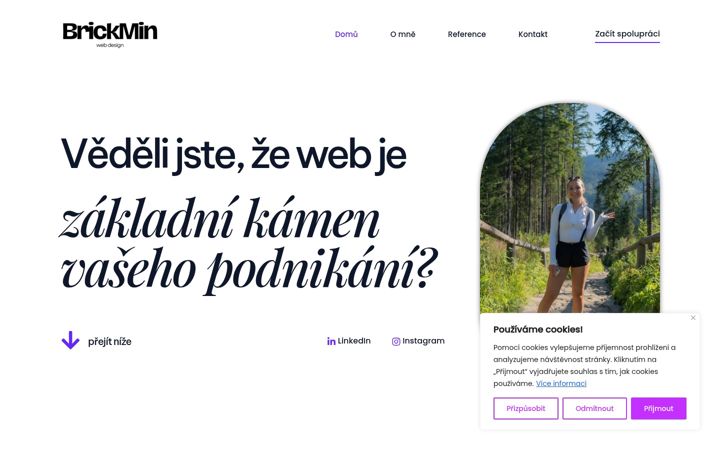 Képernyőkép: brickmin.cz