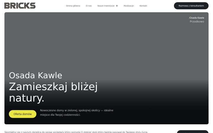 Screenshot of bricksinvest.pl