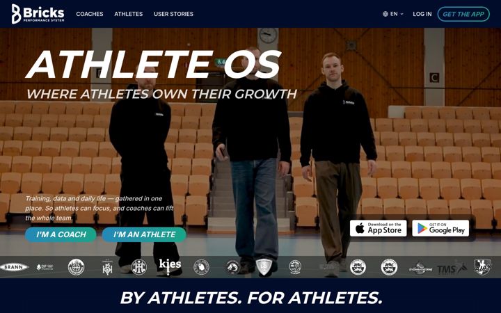 Screenshot of bricksperformance.com