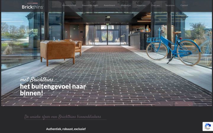 Ekrano kopija brickthins.nl