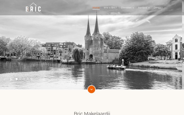 Screenshot of bricmakelaardij.nl