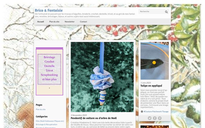 Screenshot of brico-et-fantaisie.com