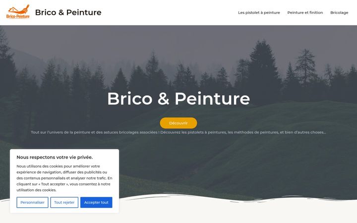 Screenshot of brico-peinture.fr