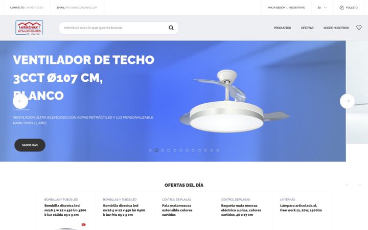 Screenshot of bricoalabaz.com
