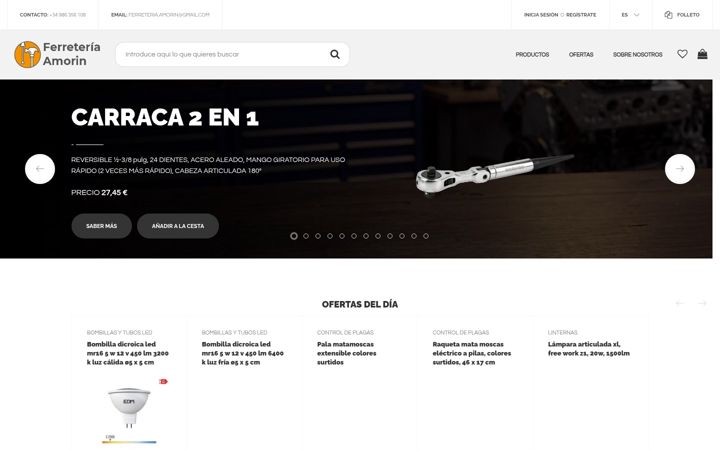 Screenshot of bricoamorin.es