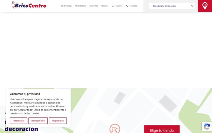 Screenshot of bricocentro.es