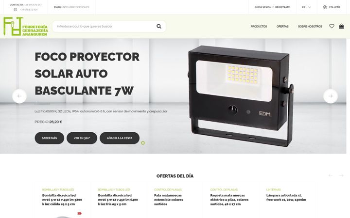 Screenshot of bricodenda.es
