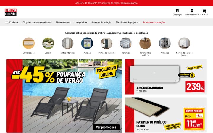 Screenshot of bricodepot.pt