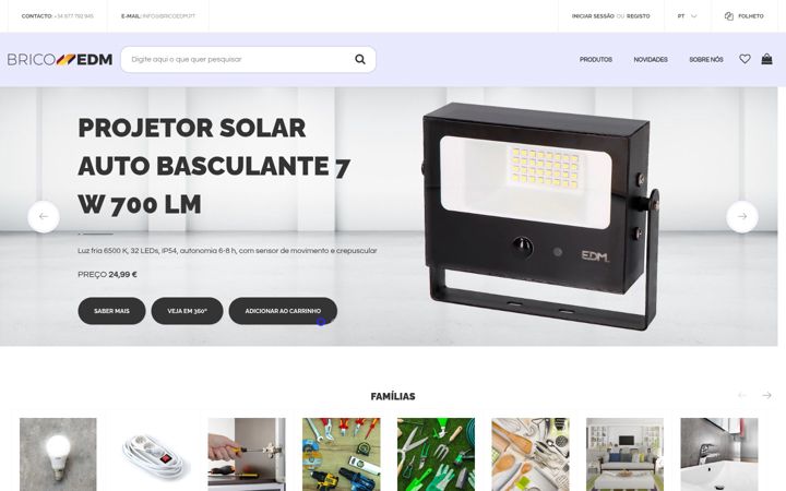 Screenshot of bricoedm.pt