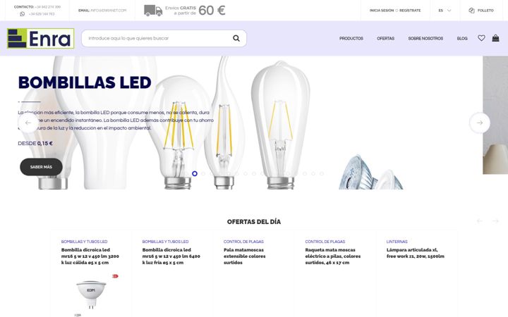 Screenshot of bricoenra.es