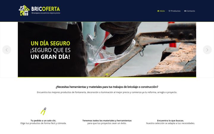Screenshot of bricoferta.es