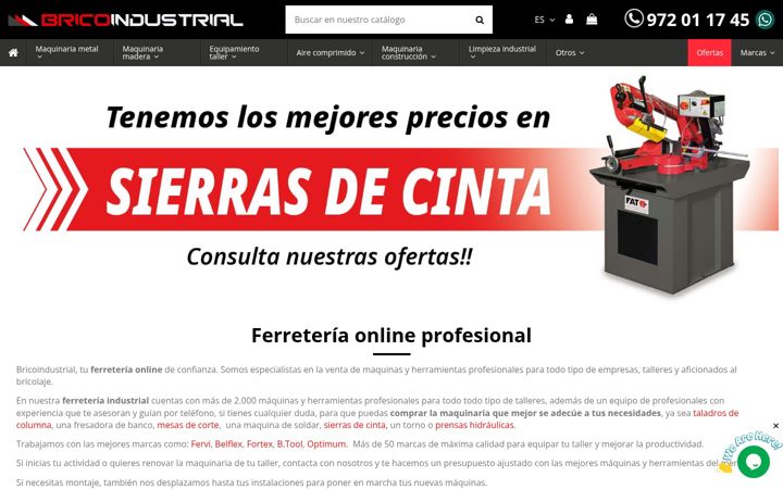 Screenshot of bricoindustrial.com