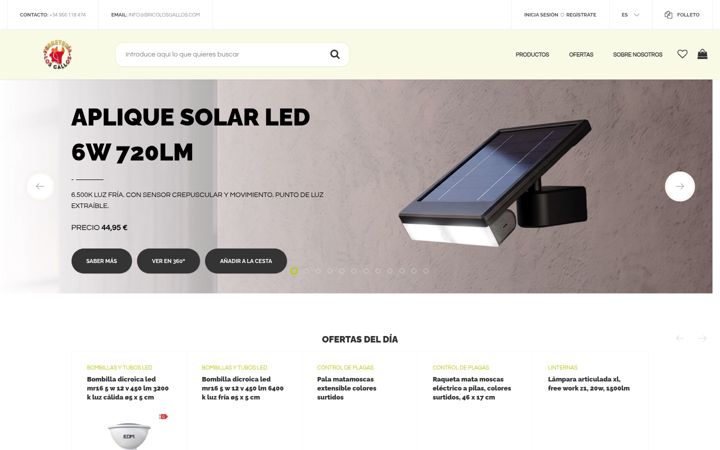 Screenshot of bricolosgallos.com