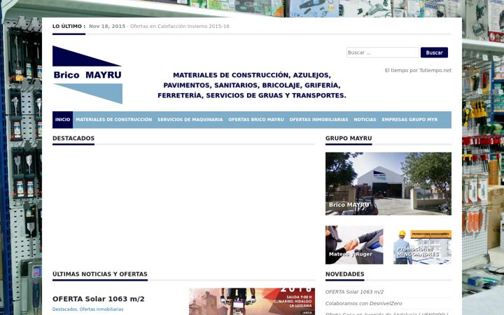 Screenshot of bricomayru.com