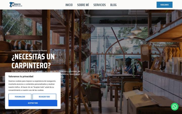 Screenshot of bricomontaje.es