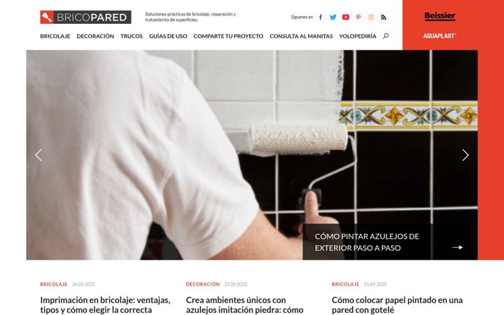 Screenshot of bricopared.com