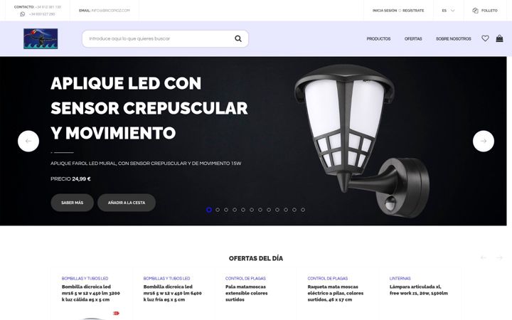 Screenshot of bricopioz.com