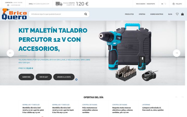 Screenshot of bricoquero.com